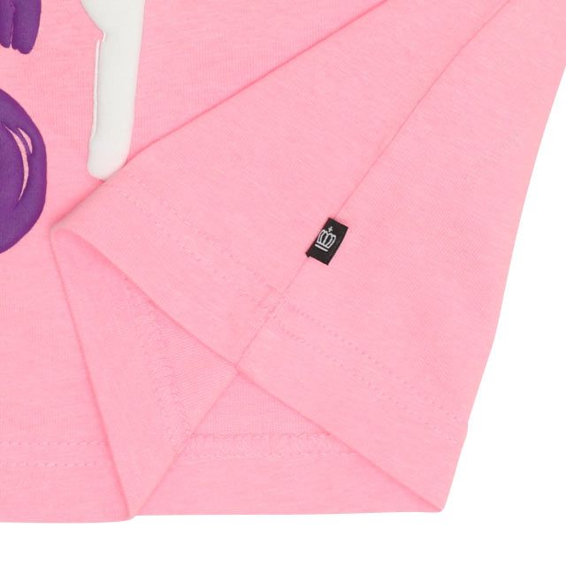 【ベビードール】ミニー デイジー 親子お揃い 発泡ネオンキャラクターTシャツ 0580A / トップス 半袖 大人 ユニセックス 男女兼用 リンクコーデ ペアルック 親子コーデ 蛍光色 天竺素材