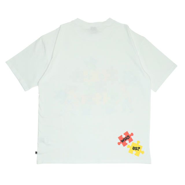 【ベビードール】親子お揃い トイ・ストーリー パズルキャラクターTシャツ 0623A / ウッディ ジェシー リトルグリーンメン 大人 ユニセックス 男女兼用 リンクコーデ ペアルック 親子コーデ トップス 半袖 クルーネック カットソー 天竺素材