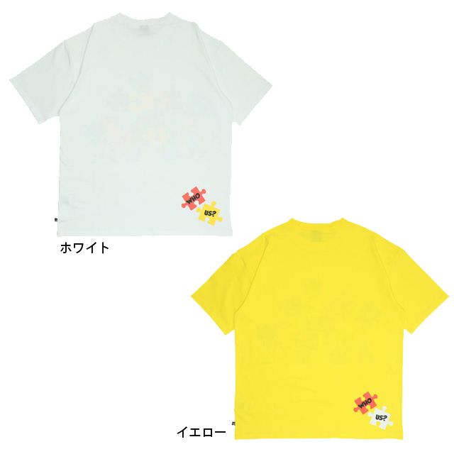 【ベビードール】親子お揃い トイ・ストーリー パズルキャラクターTシャツ 0623A / ウッディ ジェシー リトルグリーンメン 大人 ユニセックス 男女兼用 リンクコーデ ペアルック 親子コーデ トップス 半袖 クルーネック カットソー 天竺素材