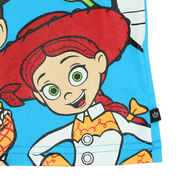 【ベビードール】トイ・ストーリー キャラクターTシャツ 0713K / ウッディ バズ リトルグリーンメン ジェシー レックス ベビーサイズ キッズ トップス 半袖 天竺素材