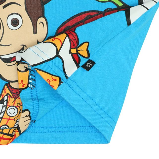 【ベビードール】トイ・ストーリー キャラクターTシャツ 0713K / ウッディ バズ リトルグリーンメン ジェシー レックス ベビーサイズ キッズ トップス 半袖 天竺素材