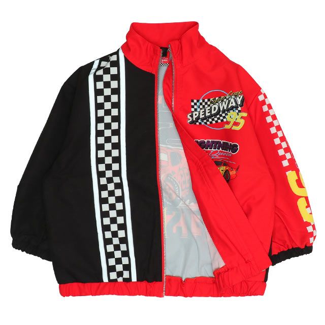 【ベビードール】カーズ 【合体】ウインドブレーカー 0715K / ベビーサイズ キッズ トップス 長袖 アウター 羽織り ブルゾン 撥水加工 ライトに反射する 別売のボアアウターとドッキング（合体）して冬でも大活躍