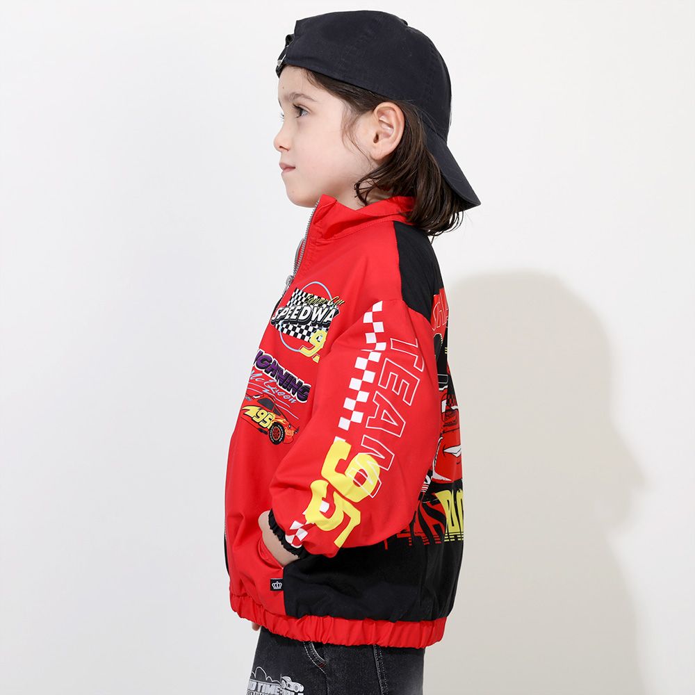 【ベビードール】カーズ 【合体】ウインドブレーカー 0715K / ベビーサイズ キッズ トップス 長袖 アウター 羽織り ブルゾン 撥水加工 ライトに反射する 別売のボアアウターとドッキング（合体）して冬でも大活躍