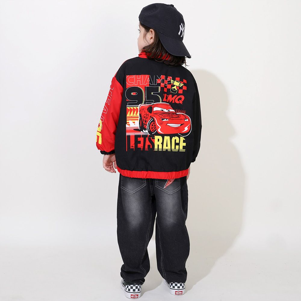 【ベビードール】カーズ 【合体】ウインドブレーカー 0715K / ベビーサイズ キッズ トップス 長袖 アウター 羽織り ブルゾン 撥水加工 ライトに反射する 別売のボアアウターとドッキング（合体）して冬でも大活躍