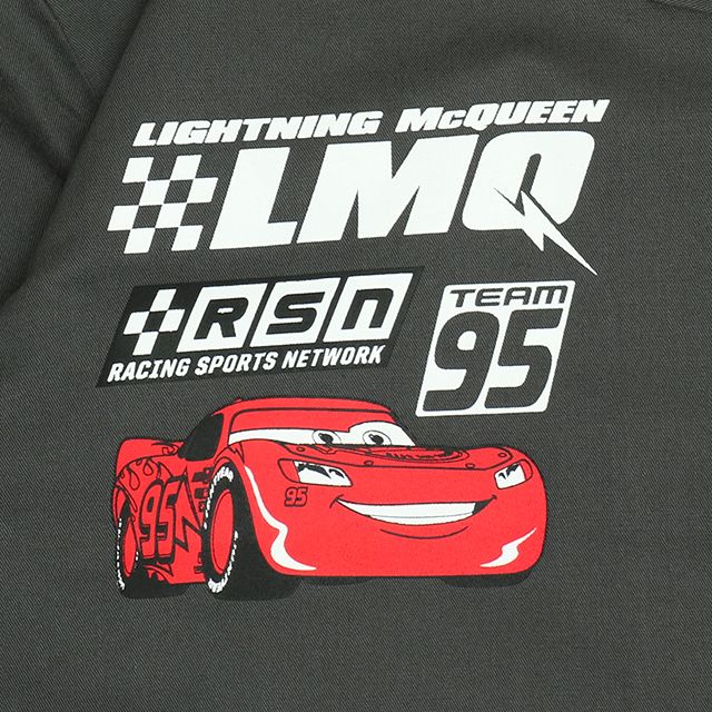 【ベビードール】カーズ シャツレイヤードロンT 0717K / ベビーサイズ キッズ トップス 半袖 開襟 シャツ 長袖 Tシャツ レイヤード風 春秋冬