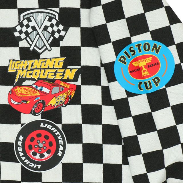 【ベビードール】カーズ スウェットジャケット 0718K / ベビーサイズ キッズ トップス 長袖 アウター 羽織り ブルゾン ポケットあり 春秋冬