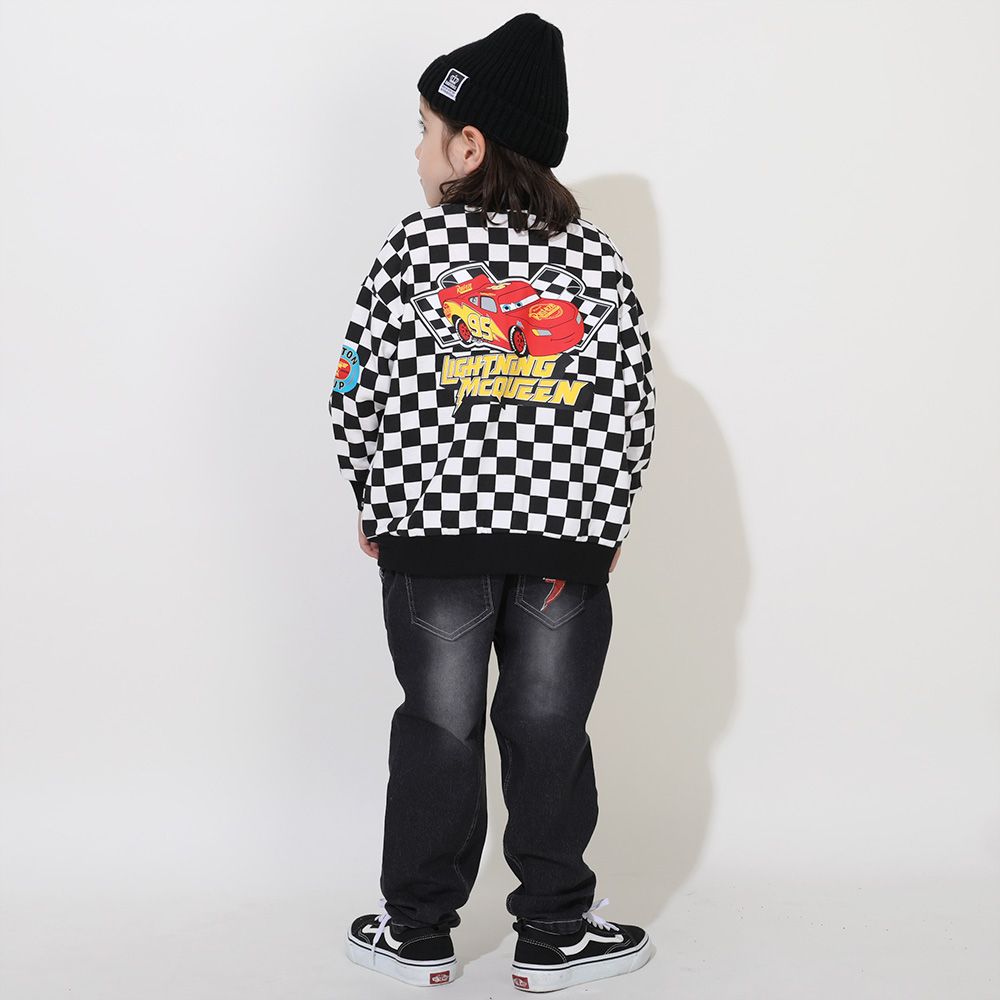 【ベビードール】カーズ スウェットジャケット 0718K / ベビーサイズ キッズ トップス 長袖 アウター 羽織り ブルゾン ポケットあり 春秋冬