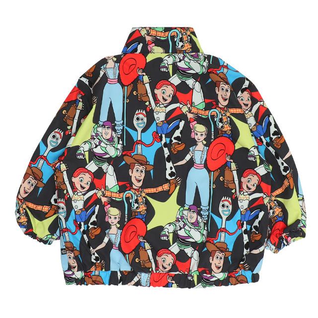 【ベビードール】トイ・ストーリー 【合体】ウィンドブレーカー 0724K / ベビーサイズ キッズ トップス 長袖 アウター 羽織り ブルゾン 撥水加工 別売のボアアウターとドッキング（合体）して冬でも大活躍