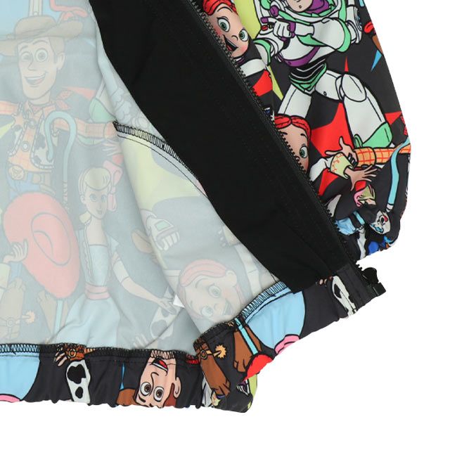 【ベビードール】トイ・ストーリー 【合体】ウィンドブレーカー 0724K / ベビーサイズ キッズ トップス 長袖 アウター 羽織り ブルゾン 撥水加工 別売のボアアウターとドッキング（合体）して冬でも大活躍