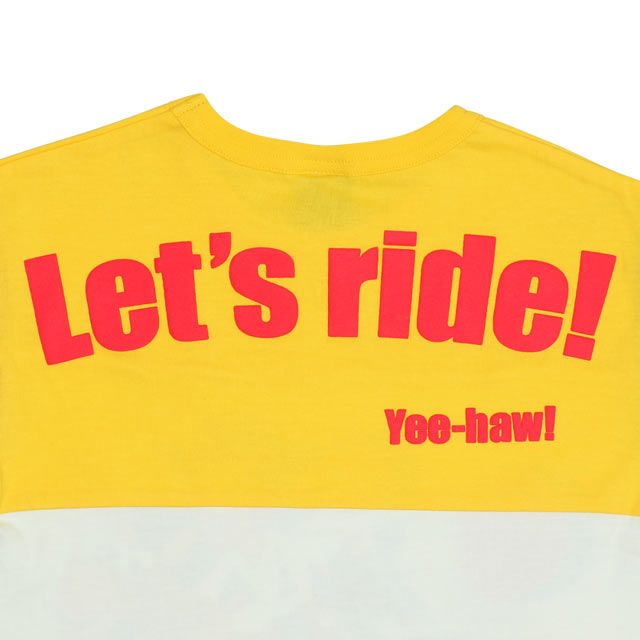 【ベビードール】ウッディ ジェシー 切り替えキャラクターロンT 0726K / ベビーサイズ キッズ トップス 長袖 Tシャツ クルーネック カットソー 天竺素材 ブルズアイ