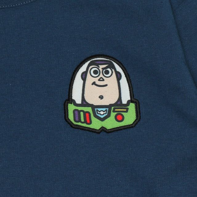 【ベビードール】バズ 親子お揃い 重ね着風ロンT 0733K / ベビーサイズ キッズ トップス 長袖 Tシャツ クルーネック カットソー レイヤード風 リンクコーデ ペアルック 親子コーデ 天竺素材 ボーダー