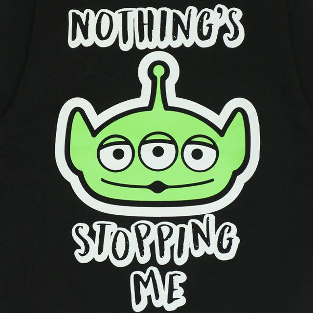 【ベビードール】リトルグリーンメン 親子お揃い 重ね着風ロンT 0733K / ベビーサイズ キッズ トップス 長袖 Tシャツ クルーネック カットソー レイヤード風 リンクコーデ ペアルック 親子コーデ 天竺素材 ボーダー