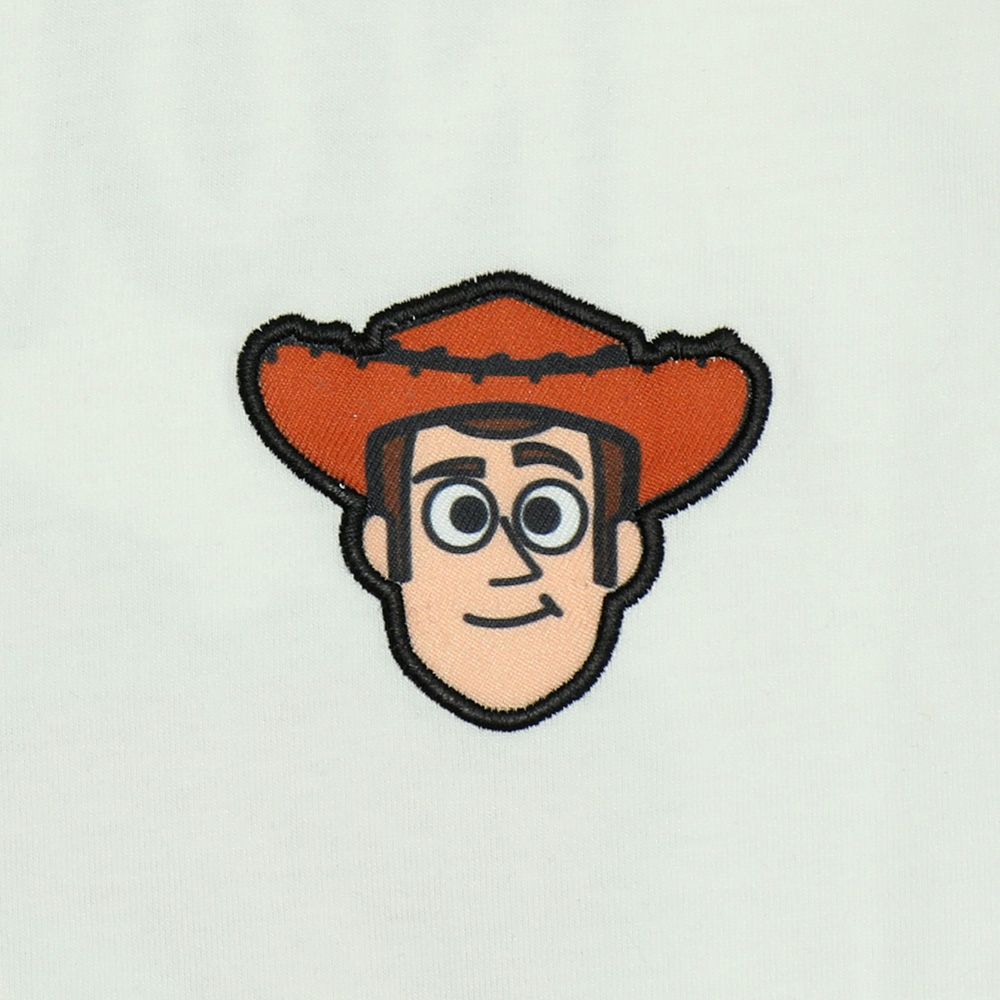 【ベビードール】ウッディ 親子お揃い 重ね着風ロンT 0733A / 大人 ユニセックス 男女兼用 リンクコーデ ペアルック 親子コーデ トップス 長袖 クルーネック カットソー レイヤード風 天竺素材 ボーダー