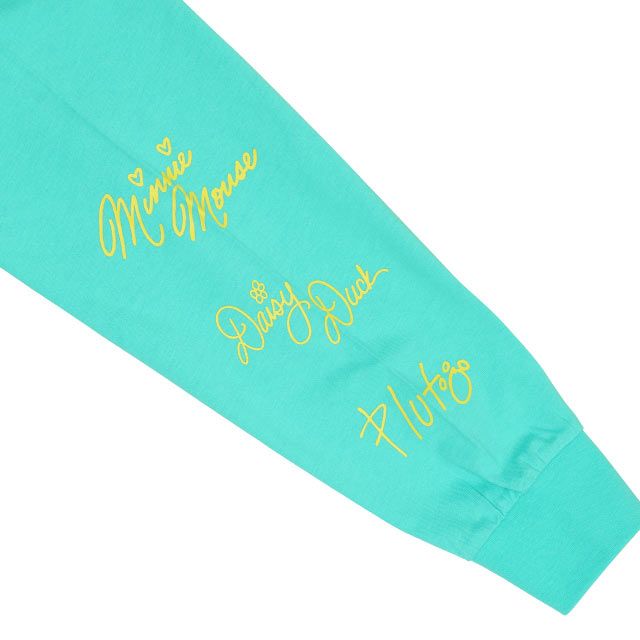 【ベビードール】ミッキー＆フレンズ 親子お揃い キャラクター集合ロンT 0767A / 大人 ユニセックス 男女兼用 リンクコーデ ペアルック 親子コーデ トップス 長袖 Tシャツ 天竺素材