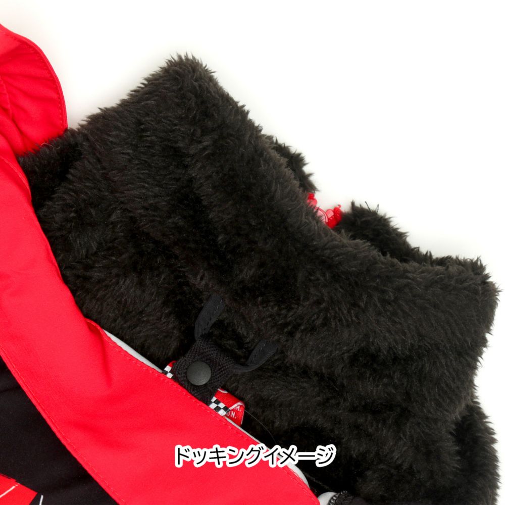 【ベビードール】カーズ 【合体】ボアジャケット 0796K / ベビーサイズ キッズ トップス 長袖 アウター 羽織り ブルゾン もこもこ 別売のウィンドブレーカーとドッキング（合体）してさらにあったか