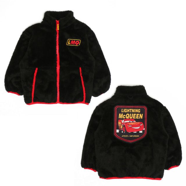 【ベビードール】カーズ 【合体】ボアジャケット 0796K / ベビーサイズ キッズ トップス 長袖 アウター 羽織り ブルゾン もこもこ 別売のウィンドブレーカーとドッキング（合体）してさらにあったか