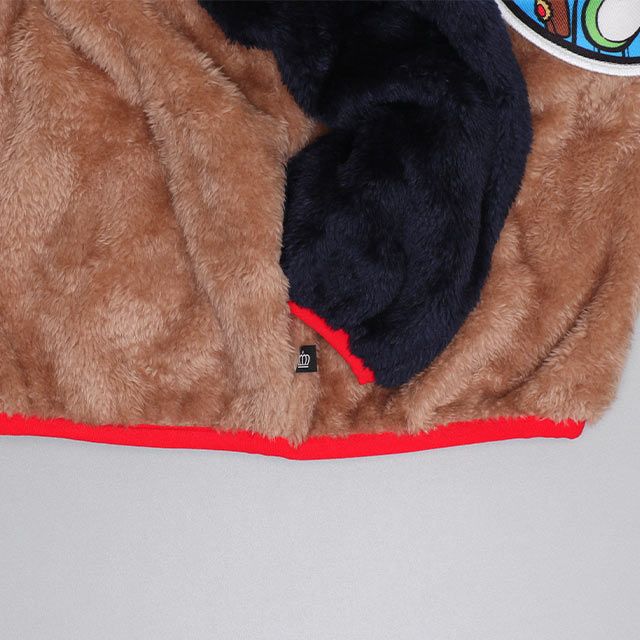 【ベビードール】トイ・ストーリー 【合体】ボアジャケット 0797K / ベビーサイズ キッズ トップス 長袖 アウター 羽織り ブルゾン もこもこ 別売のウィンドブレーカーとドッキング（合体）してさらにあったか