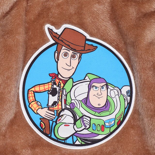 【ベビードール】トイ・ストーリー 【合体】ボアジャケット 0797K / ベビーサイズ キッズ トップス 長袖 アウター 羽織り ブルゾン もこもこ 別売のウィンドブレーカーとドッキング（合体）してさらにあったか