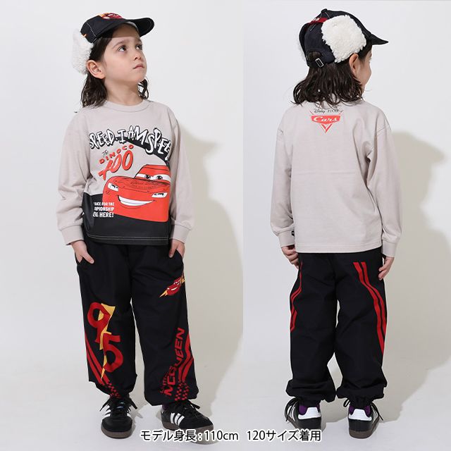 【ベビードール】マックィーン キャラロンT 0805K / ベビーサイズ キッズ トップス 長袖 Tシャツ 天竺素材