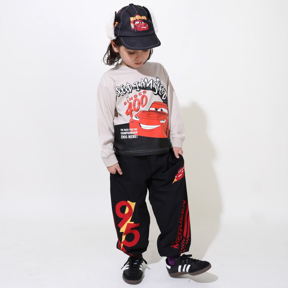 【ベビードール】マックィーン キャラロンT 0805K / ベビーサイズ キッズ トップス 長袖 Tシャツ 天竺素材