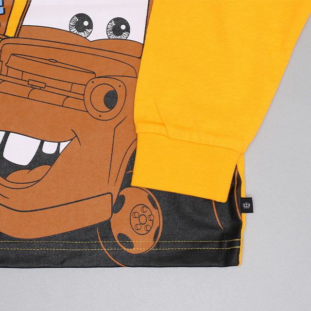 【ベビードール】マックィーン キャラロンT 0805K / ベビーサイズ キッズ トップス 長袖 Tシャツ 天竺素材