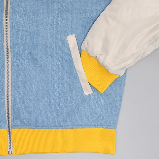 【ベビードール】トイ・ストーリー 親子お揃い MA-1ブルゾン 0824A / 大人 ユニセックス 男女兼用 リンクコーデ ペアルック 親子コーデ トップス 長袖 中綿 アウター ブルゾン ジャケット 羽織り デニム スリンキー ブルズアイ