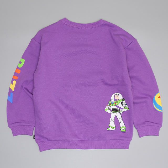 【ベビードール】バズ キャラクターサガラロゴトレーナー 0828K / ベビーサイズ キッズ トップス 長袖 スウェット プルオーバー 春秋冬