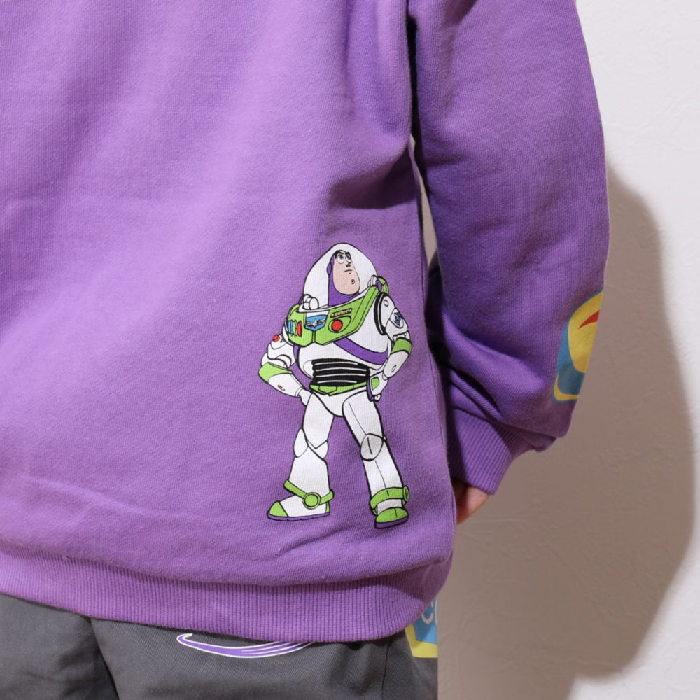 【ベビードール】バズ キャラクターサガラロゴトレーナー 0828K / ベビーサイズ キッズ トップス 長袖 スウェット プルオーバー 春秋冬