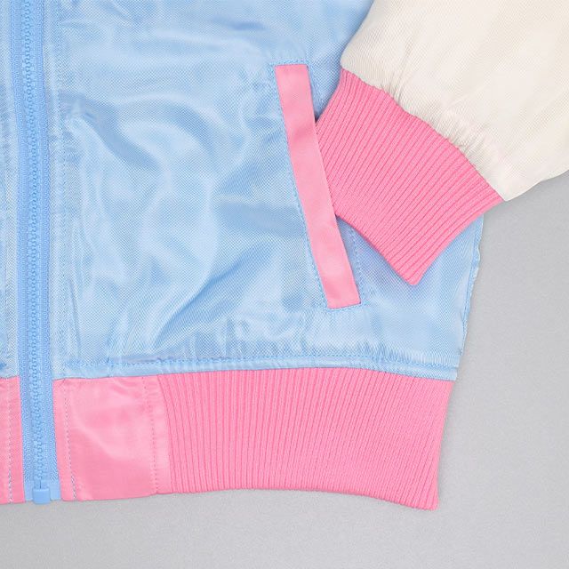 【ベビードール】ミニー 親子お揃い MA-1ブルゾン 0866K / ベビーサイズ キッズ リンクコーデ ペアルック 親子コーデ トップス 長袖 アウター ブルゾン ジャケット 羽織り 中綿 防寒