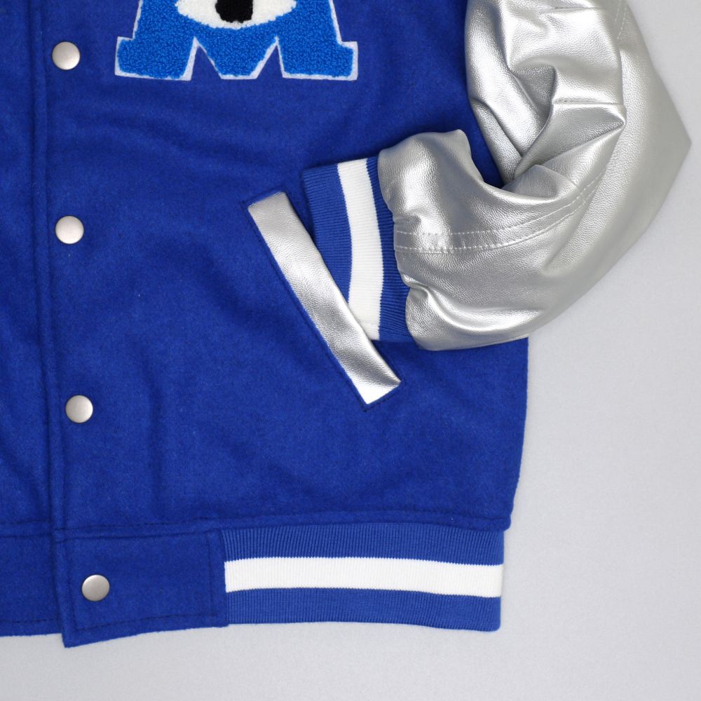 【ベビードール】モンスターズ・ユニバーシティ 親子お揃い スタジャン 0899K / ベビーサイズ キッズ リンクコーデ ペアルック 親子コーデ トップス 長袖 アウター ジャンパー ジャケット ブルゾン 羽織り 中綿入り