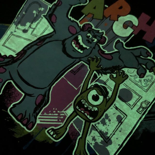 【ベビードール】サリー マイク 親子お揃い 蓄光トレーナー 0901A / 大人 ユニセックス 男女兼用 リンクコーデ ペアルック 親子コーデ トップス 長袖 プルオーバー 蓄光 暗いところで光る