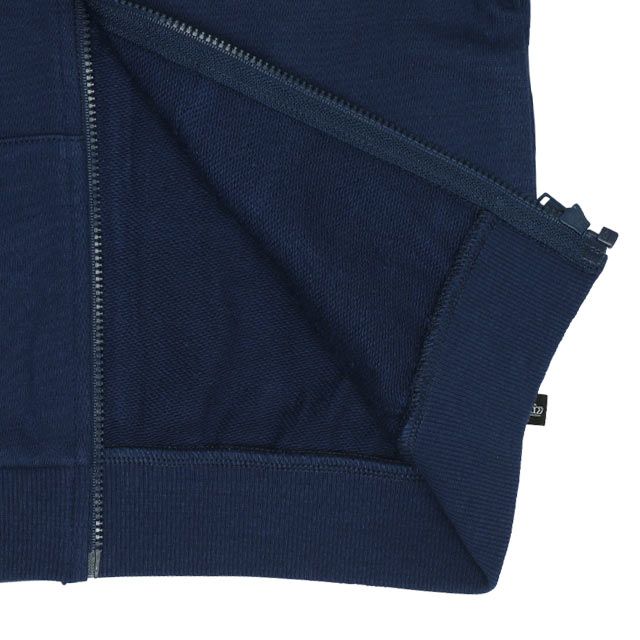 【ベビードール】ミッキー 親子お揃い サガラワッペンジップパーカー 0904K / ベビーサイズ キッズ トップス 長袖 パーカー 羽織り アウター スウェット カンガルーポケット