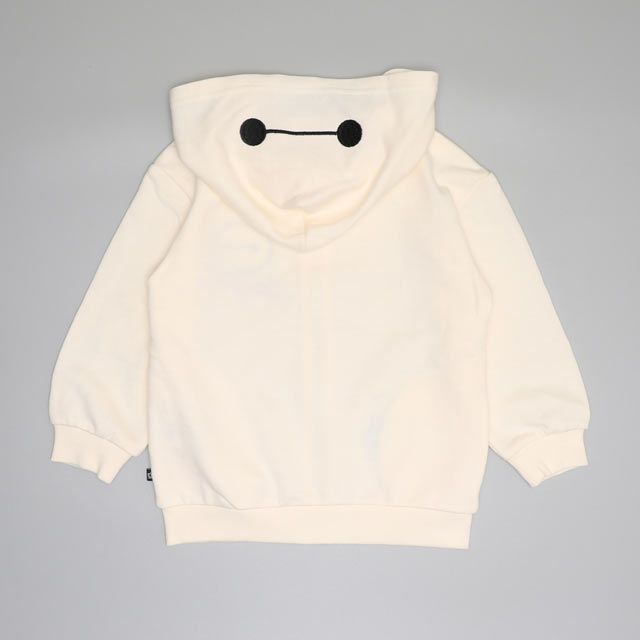 【ベビードール】ベイマックス キャラクターサガラワッペンジップパーカー 0912K / ベビーサイズ キッズ トップス 長袖 パーカー 羽織り なりきれる 仮装 コスプレ