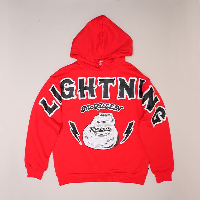 【ベビードール】カーズ 親子お揃い 裏起毛パーカー 0990A / 大人 ユニセックス 男女兼用 トップス 長袖 プルオーバー フーディ 裏起毛 防寒 あったか リンクコーデ ペアルック 親子コーデ