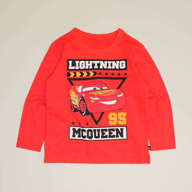 【ベビードール】カーズ キャラクター3点セット 1002K / ベビーサイズ キッズ 長袖 トップス ボトムス トレーナー ロンT 長袖Tシャツ ロングパンツ 長ズボン 春秋冬 福袋 セット商品 お得なセット オリジナルバッグ付き 3点セット トータルコーディネート