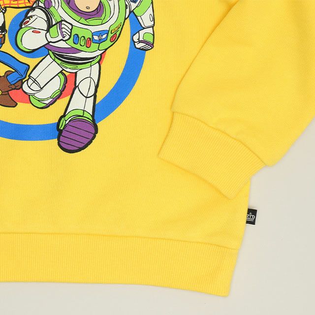 【ベビードール】トイ・ストーリー キャラクター3点セット 1003K / ベビーサイズ キッズ 長袖 トップス ボトムス トレーナー ロンT 長袖Tシャツ ロングパンツ 長ズボン セット商品 オリジナルバッグ付き 3点セット トータルコーディネート スリンキー