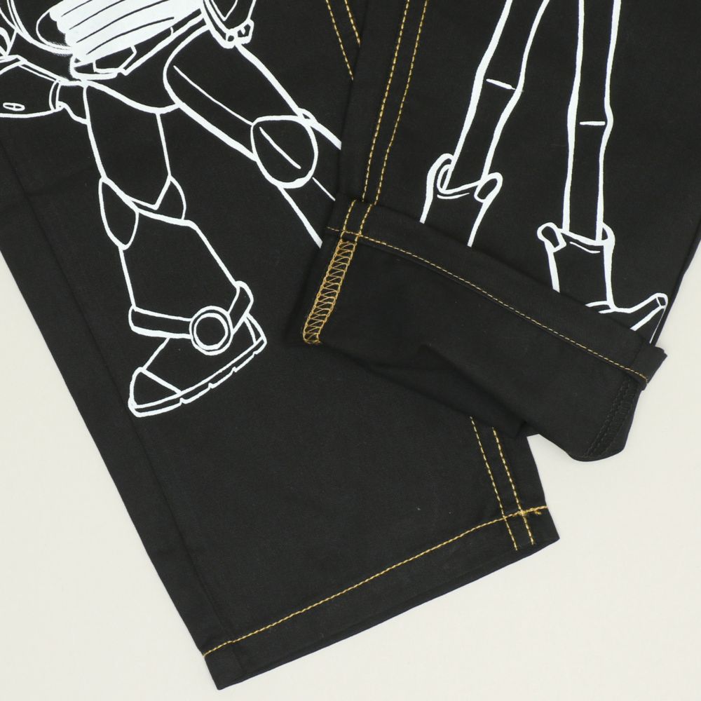 【ベビードール】トイ・ストーリー キャラクター3点セット 1003K / ベビーサイズ キッズ 長袖 トップス ボトムス トレーナー ロンT 長袖Tシャツ ロングパンツ 長ズボン セット商品 オリジナルバッグ付き 3点セット トータルコーディネート スリンキー