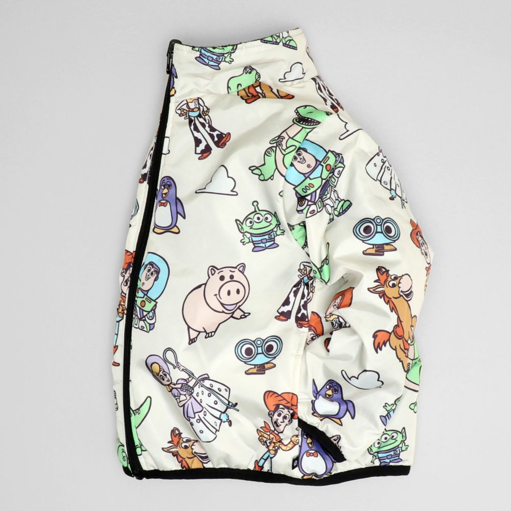 【ベビードール】トイ・ストーリー リバーシブルアウター 1005K / 2WAY ベビーサイズ キッズ トップス 中綿 アウター 長袖 羽織り もこもこ フリースジャケット ジャンパー フードなし