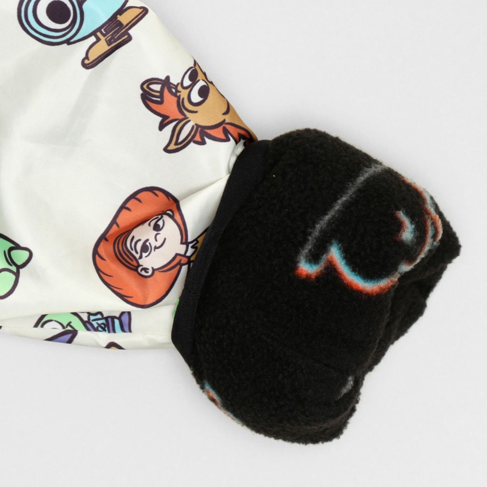 【ベビードール】トイ・ストーリー リバーシブルアウター 1005K / 2WAY ベビーサイズ キッズ トップス 中綿 アウター 長袖 羽織り もこもこ フリースジャケット ジャンパー フードなし