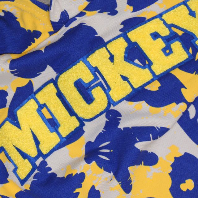 【ベビードール】ミッキー 親子お揃い アニマル総柄パーカー 1008K / ベビーサイズ キッズ トップス 長袖 フーディ プルオーバー リンクコーデ ペアルック 親子コーデ スウェット 春秋冬