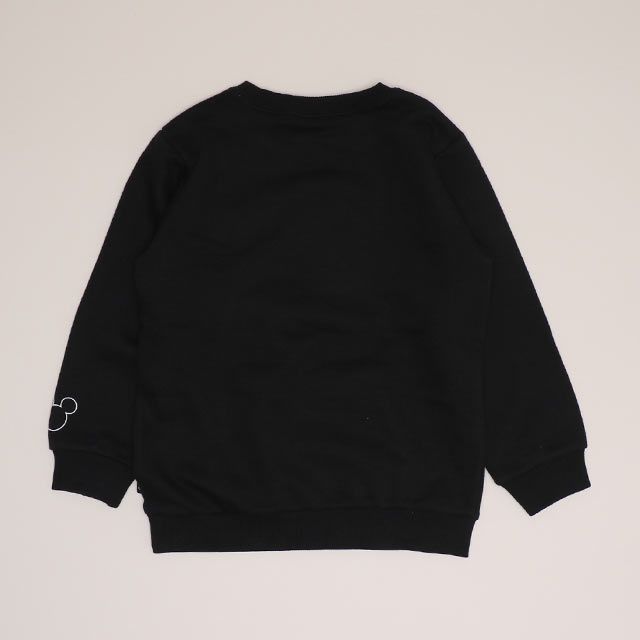 【ベビードール】ミッキー 親子お揃い アニマル柄ボアポケット トレーナー 1009K / ベビーサイズ キッズ 長袖 スウェット ボア カンガルーポケット アニマル柄 リンクコーデ ペアルック 親子コーデ