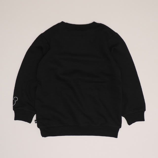 【ベビードール】ミッキー 親子お揃い アニマル柄ボアポケット トレーナー 1009K / ベビーサイズ キッズ 長袖 スウェット ボア カンガルーポケット アニマル柄 リンクコーデ ペアルック 親子コーデ