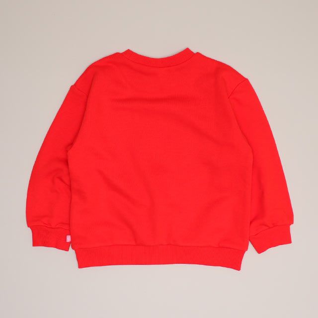 【ベビードール】ミニー ハートフリルトレーナー 1015K / ベビーサイズ キッズ トップス 長袖 スウェット フリル キラキラ ラメ ユニコーン ラブリー ガーリー