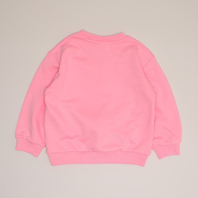 【ベビードール】ミニー ハートフリルトレーナー 1015K / ベビーサイズ キッズ トップス 長袖 スウェット フリル キラキラ ラメ ユニコーン ラブリー ガーリー