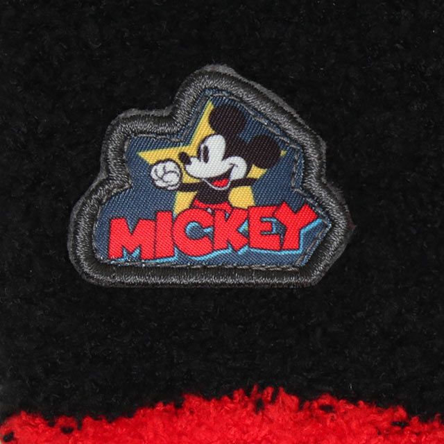 【ベビードール】ミッキー 手袋 1020 / キッズ 手袋 ミトン ５本指 マシュマロボア ふわふわ もこもこ あったか 防寒 雑貨 小物