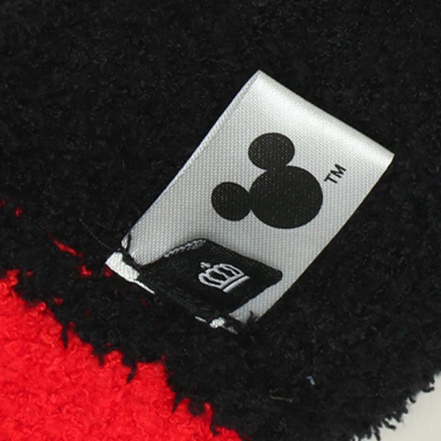 【ベビードール】ミッキー 手袋 1020 / キッズ 手袋 ミトン ５本指 マシュマロボア ふわふわ もこもこ あったか 防寒 雑貨 小物