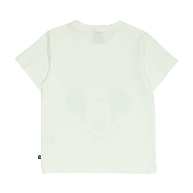 【ベビードール】ミッキー プチプラキャラクターセットアップ 1026K / ベビーサイズ キッズ トップス ボトムス 上下２点セット 半袖 半ズボン ハーフパンツ ウエスト総ゴム ゴム穴付き コーデセット 天竺素材