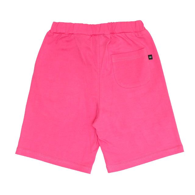 【ベビードール】ミッキー プチプラキャラクターセットアップ 1026K / ベビーサイズ キッズ トップス ボトムス 上下２点セット 半袖 半ズボン ハーフパンツ ウエスト総ゴム ゴム穴付き コーデセット 天竺素材