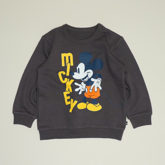 【ベビードール】ミッキー キャラクター3点セット 1028K / ベビーサイズ キッズ 長袖 トップス ボトムス トレーナー ロンT 長袖Tシャツ ロングパンツ 長ズボン 春秋冬 福袋 セット商品 お得なセット オリジナルバッグ付き 3点セット トータルコーディネート