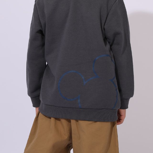 【ベビードール】ミッキー キャラクター3点セット 1028K / ベビーサイズ キッズ 長袖 トップス ボトムス トレーナー ロンT 長袖Tシャツ ロングパンツ 長ズボン 春秋冬 福袋 セット商品 お得なセット オリジナルバッグ付き 3点セット トータルコーディネート